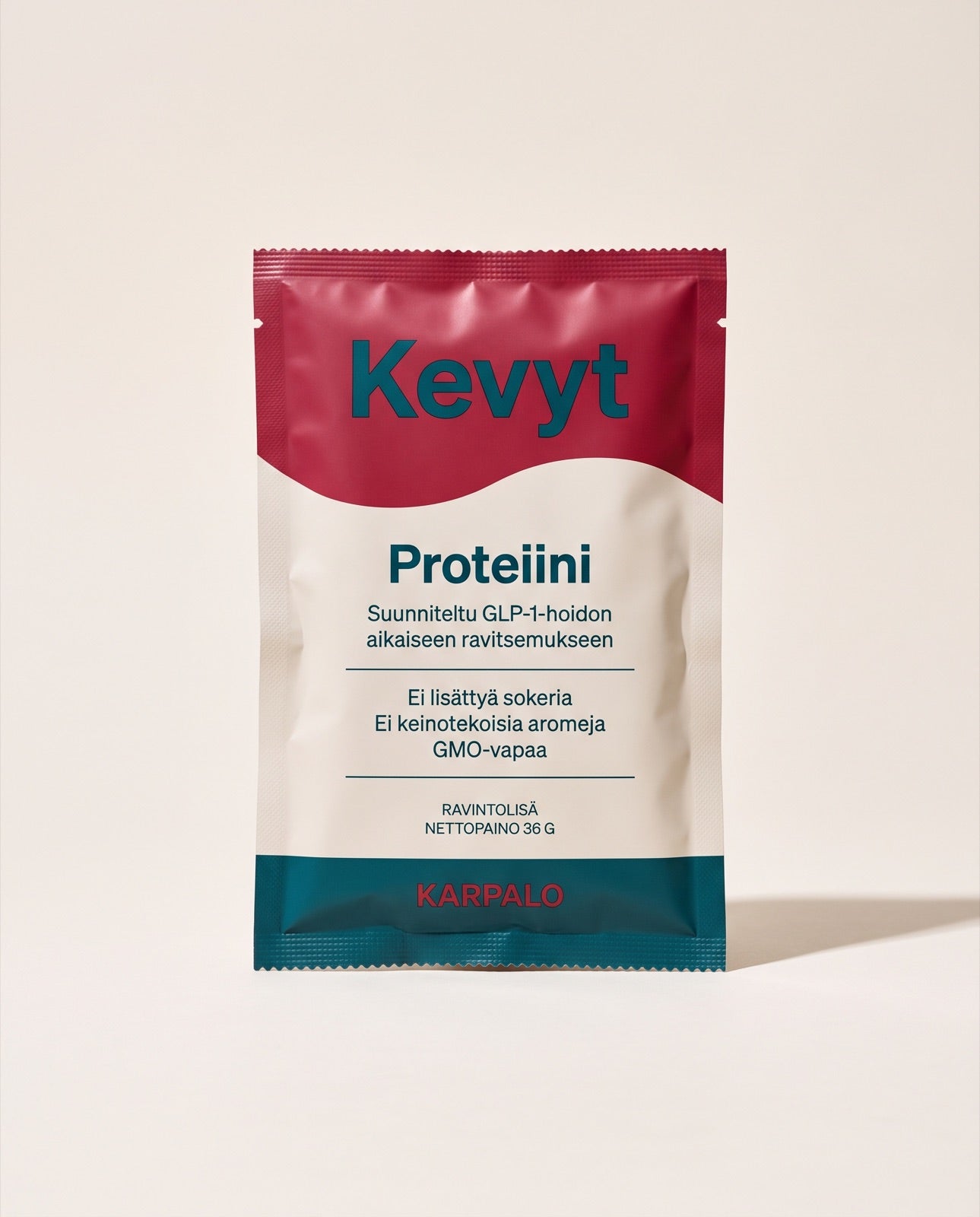 Kevyt Proteiini iso annospussi, karpalo